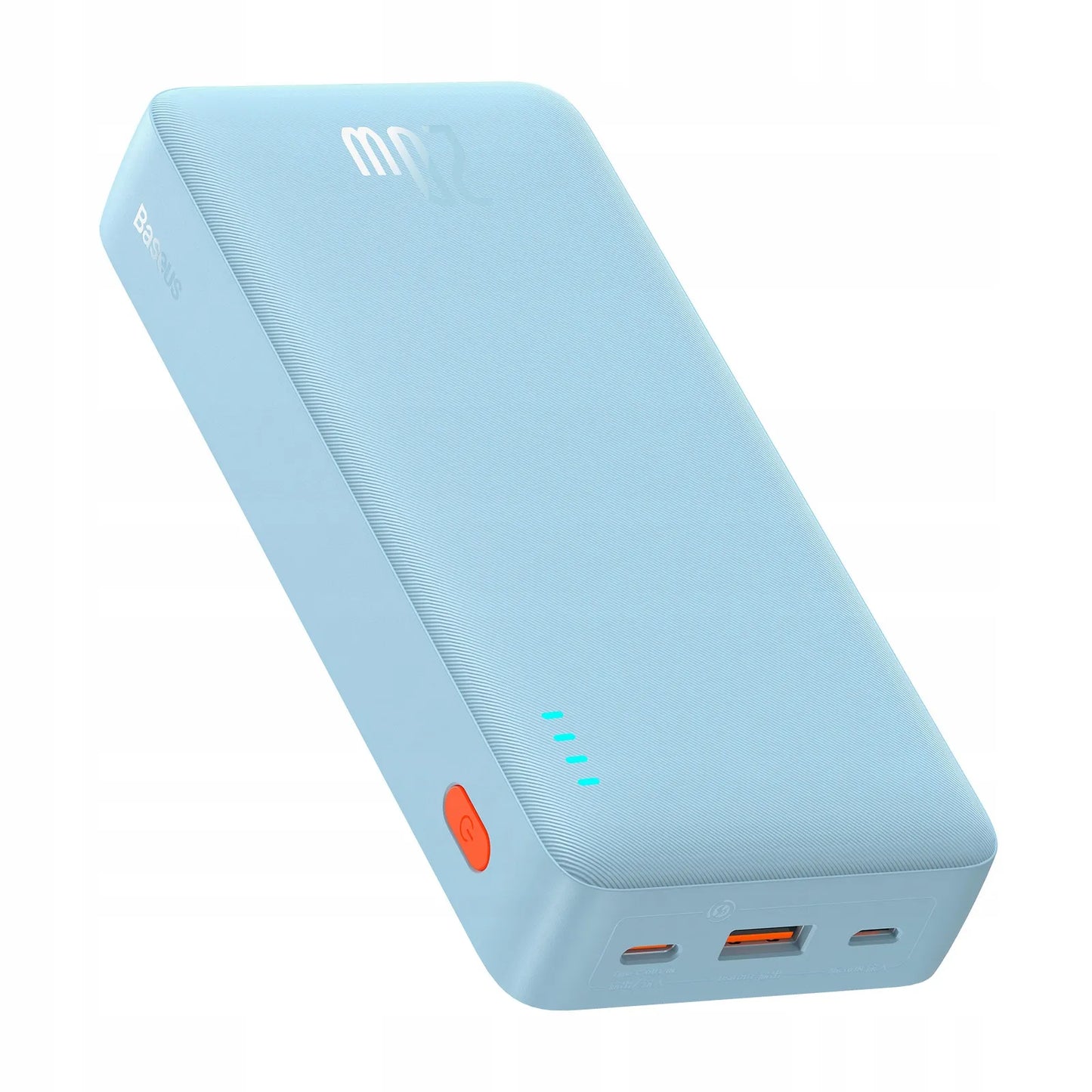 BASEUS išorinė baterija (power bank) su greituoju įkrovimu 20000mAh 20W USB-C USB-A su laidu