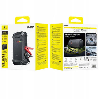 Baseus PrimeTrip VJ1 12000mAh automobilinis užvediklis (boosteris) su gnybtais