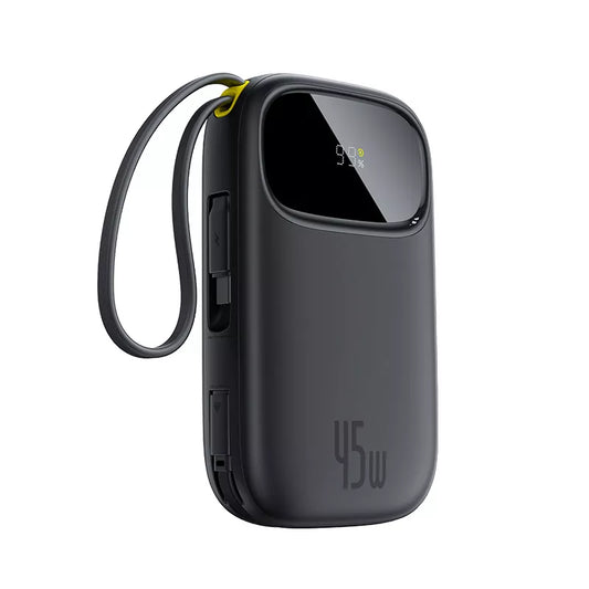 BASEUS spartusis „Power Bank“ 20000mAh PD 45W USB-C Lightning galingas ir saugus