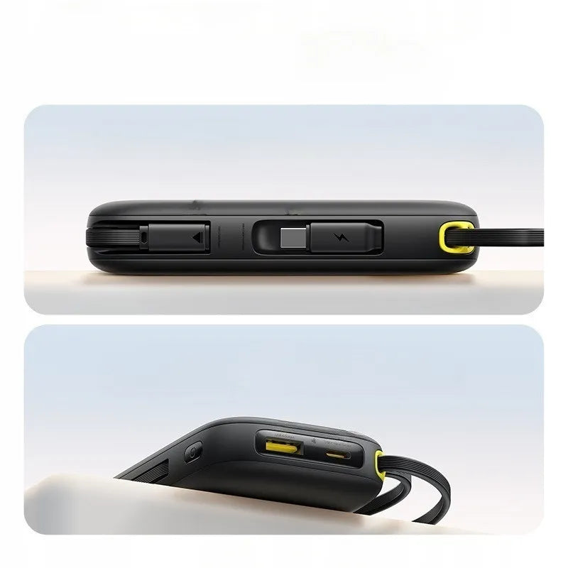 BASEUS spartusis „Power Bank“ 20000mAh PD 45W USB-C Lightning galingas ir saugus