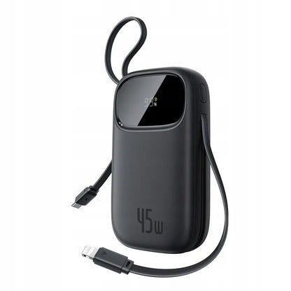 BASEUS spartusis „Power Bank“ 20000mAh PD 45W USB-C Lightning galingas ir saugus