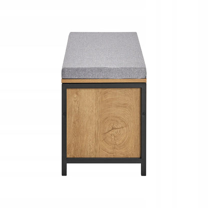 Batai su suoliuku SoBuy FSR149-N, 110x35cm, ąžuolo spalva
