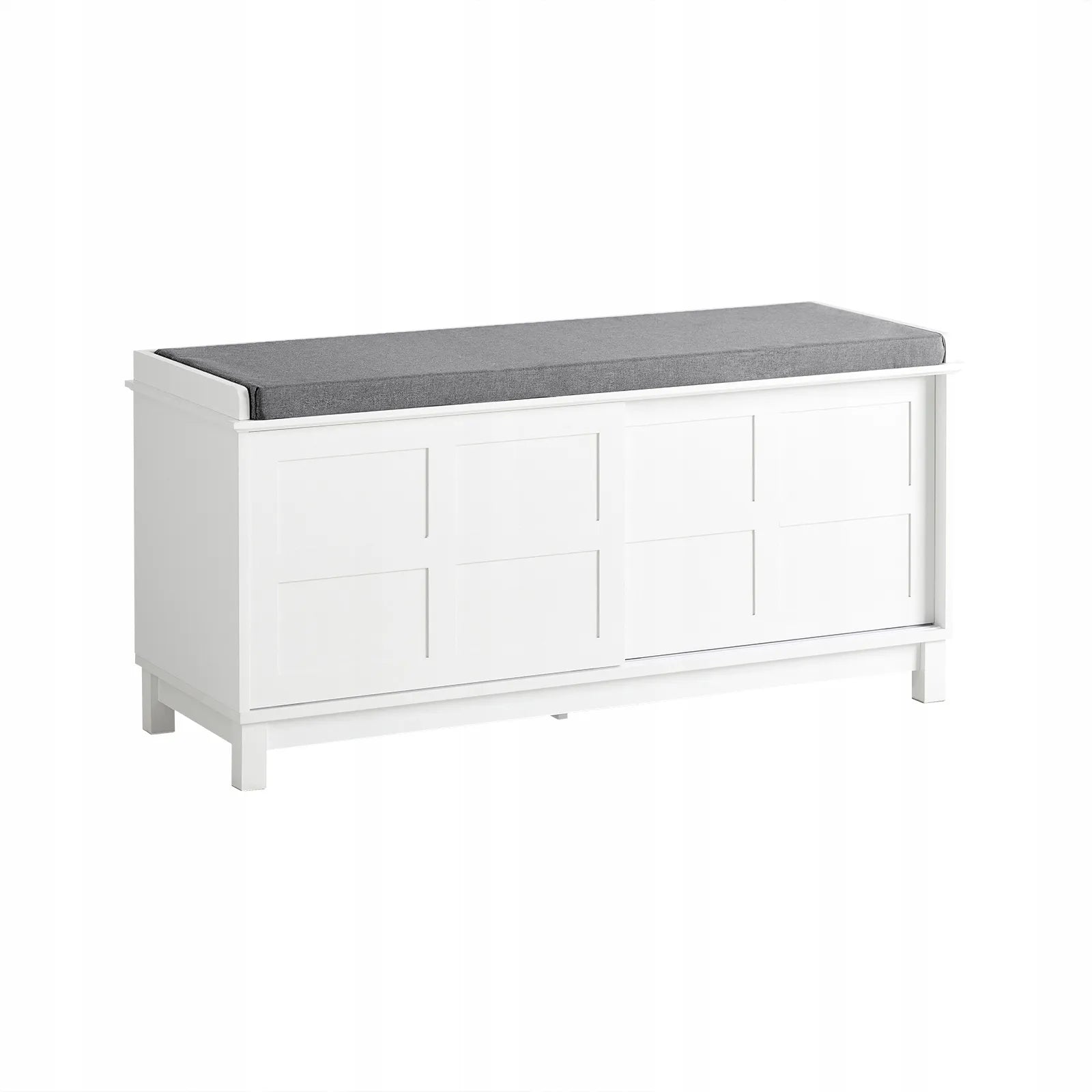 Batų spintelė su sėdyne, stumdomos durys, 114cm FSR86-W