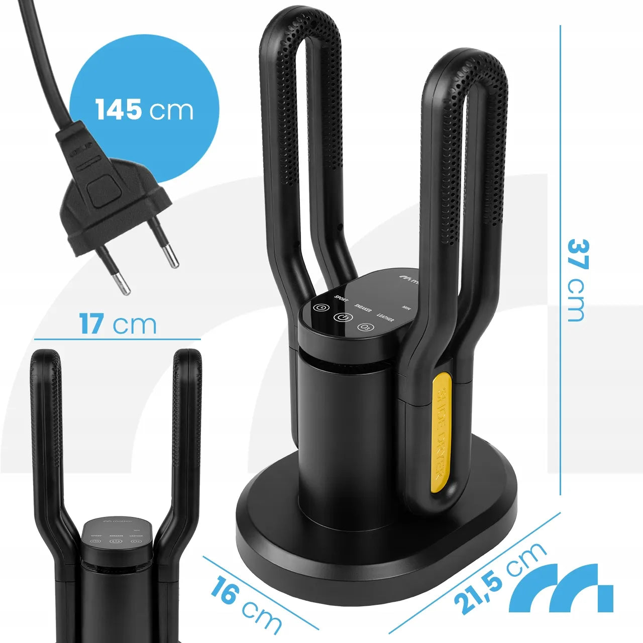 Batus džiovintuvas su ozonu MalTec FullyDry200W, dezinfekcija 200W