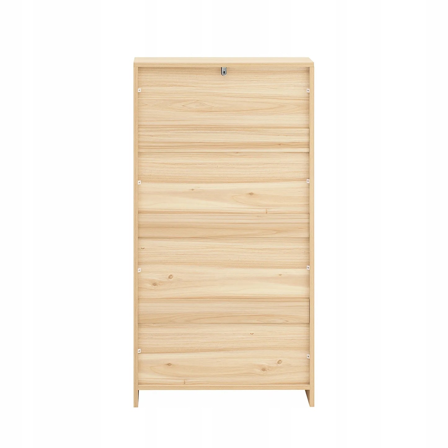 Batus spintelė su 3 skyriais prieškambario staliukas šviesaus ąžuolo spalvos 60x24x118cm FSR159-N