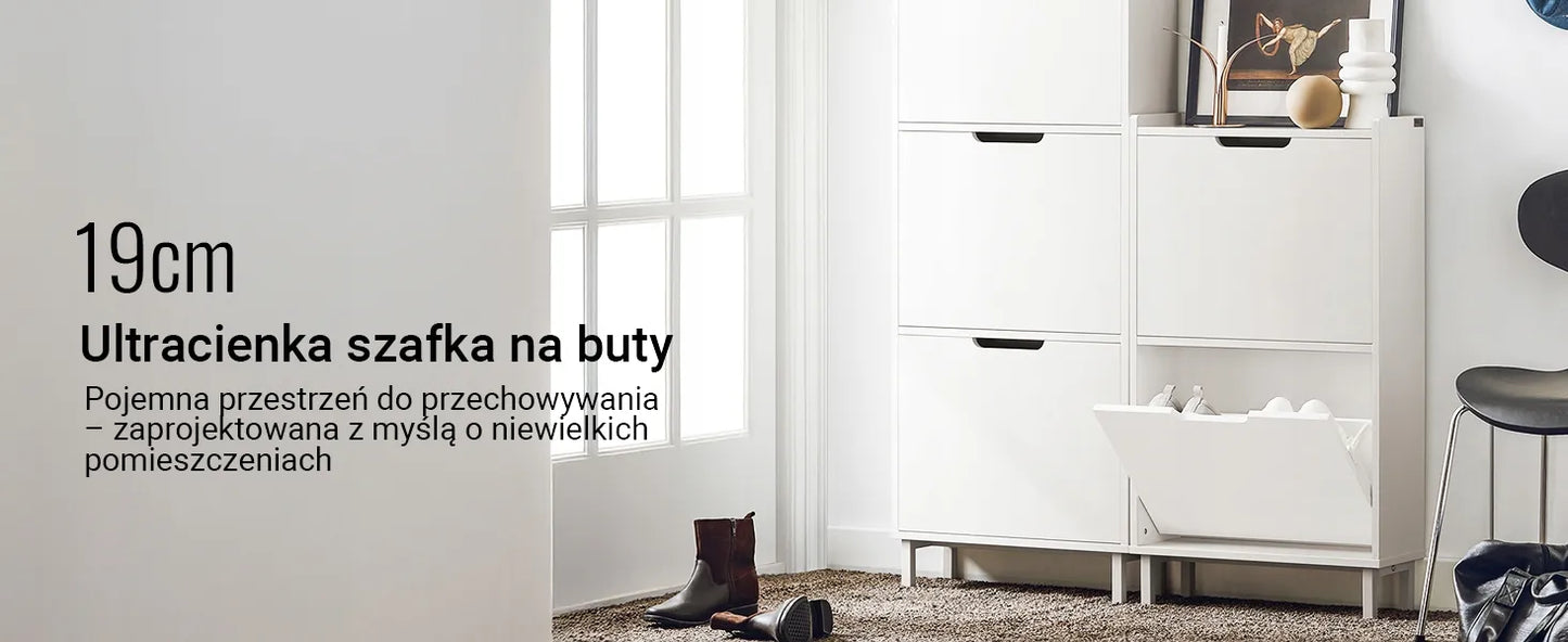 Batuspinta SoBuy FSR151-W, 19 cm gylio, balta