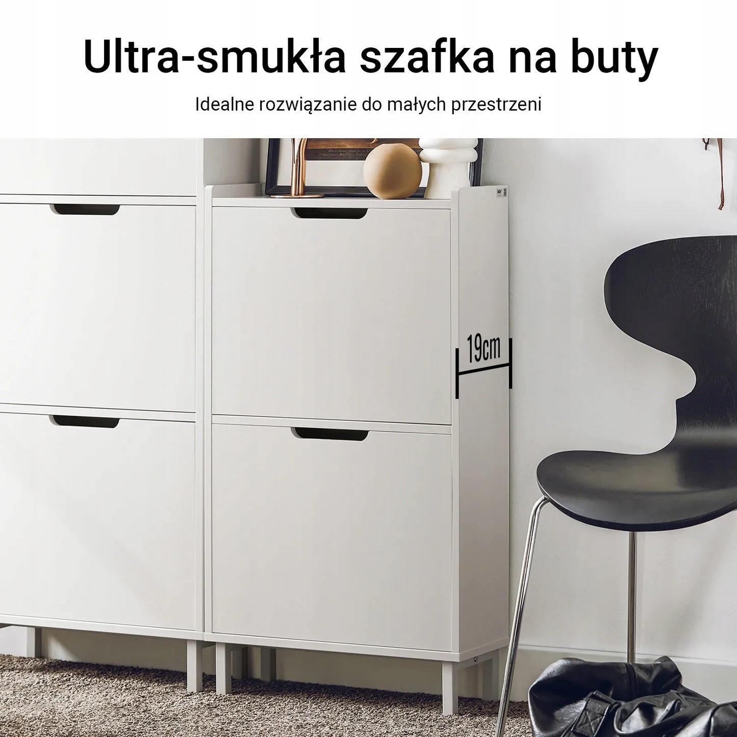 Batuspinta SoBuy FSR151-W, 19 cm gylio, balta