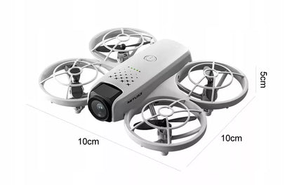 dronas 4DRC V53 su LCD ekranu, 2 kameromis, bešepetėliniu varikliu, 125g, 3x baterijos