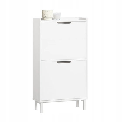 Bėgių batų spintelė organizatorius drabužinei ir prieškambariui 19 cm FSR151-W