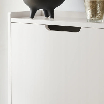 Bėgių batų spintelė organizatorius drabužinei ir prieškambariui 19 cm FSR151-W