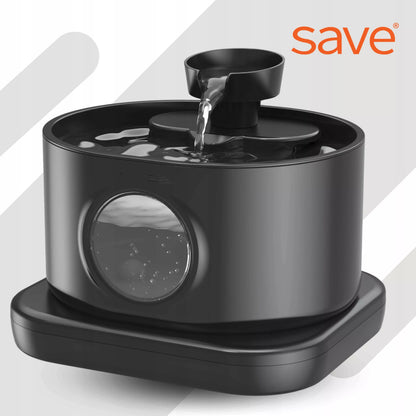 Belaidė automatinė gertuvė-fontanėle katėms ir šunims „Save“ su judesio jutikliu