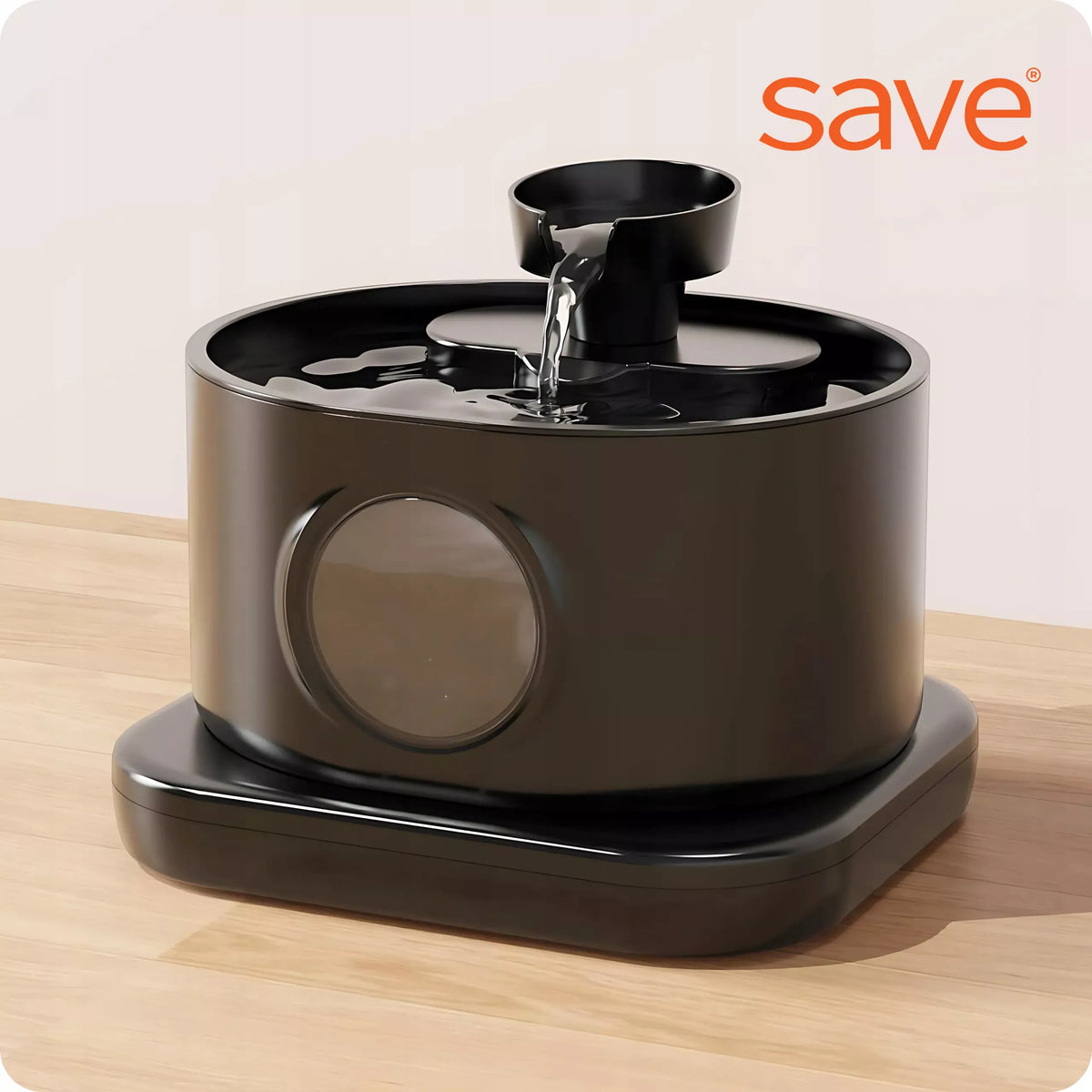Belaidė automatinė gertuvė-fontanėle katėms ir šunims „Save“ su judesio jutikliu