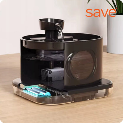 Belaidė automatinė gertuvė-fontanėle katėms ir šunims „Save“ su judesio jutikliu