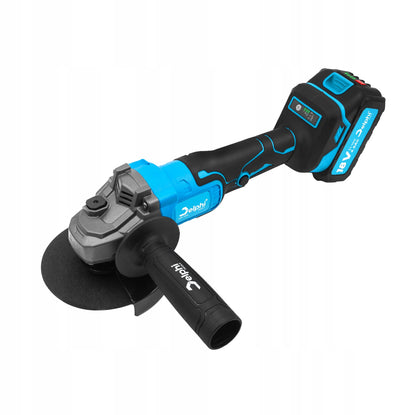 Belaidė kampinis šlifuoklis bešepetėlinis Delphi Tools 1x4.0Ah 18V