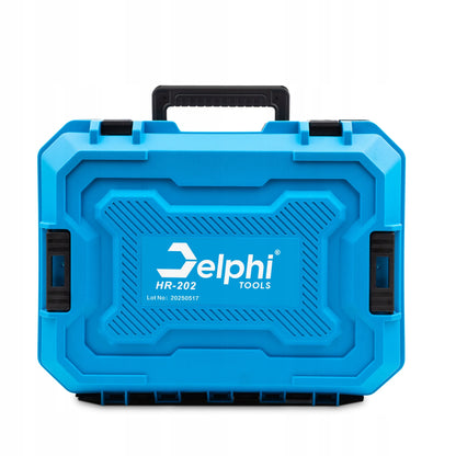 Belaidė kampinis šlifuoklis bešepetėlinis Delphi Tools 1x4.0Ah 18V