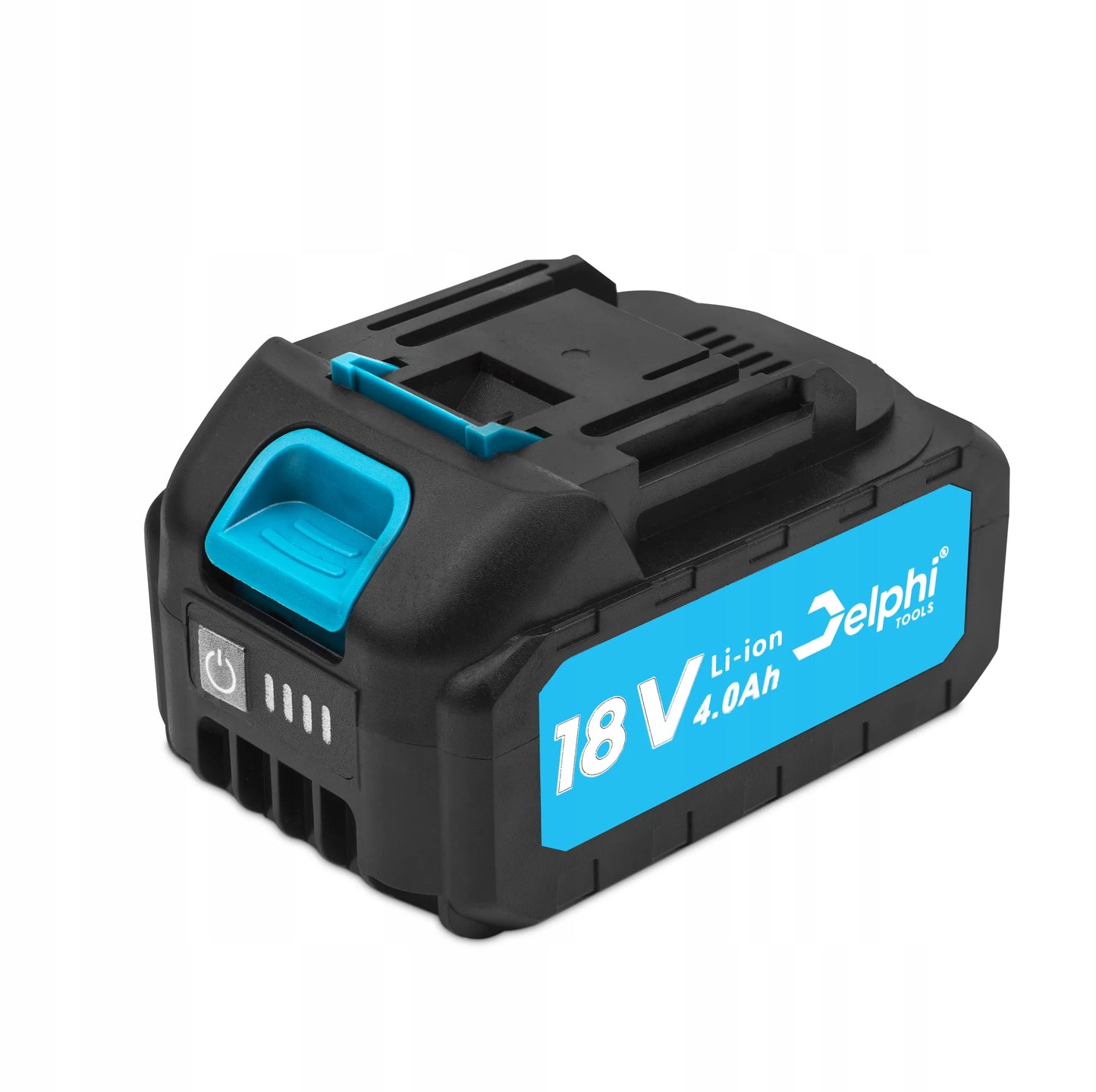 Belaidė kampinis šlifuoklis bešepetėlinis Delphi Tools 1x4.0Ah 18V