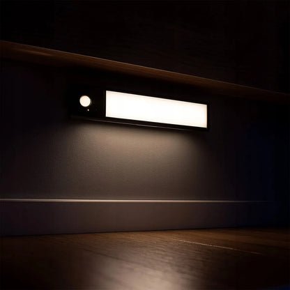 Belaidė LED lemputė 20 cm, baldinė juosta su USB, magnetu ir judesio jutikliu Spacetronik