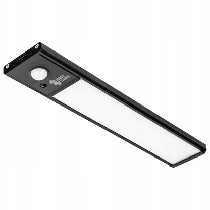 Belaidė LED lemputė 20 cm, baldinė juosta su USB, magnetu ir judesio jutikliu Spacetronik