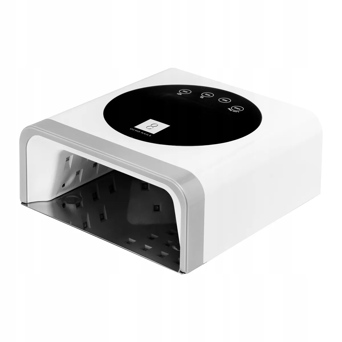 Belaidė UV LED nagų lempa su veidrodiniu dugnu 72W