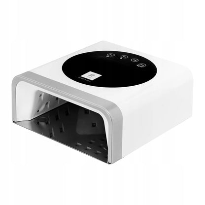 Belaidė UV LED nagų lempa su veidrodiniu dugnu 72W