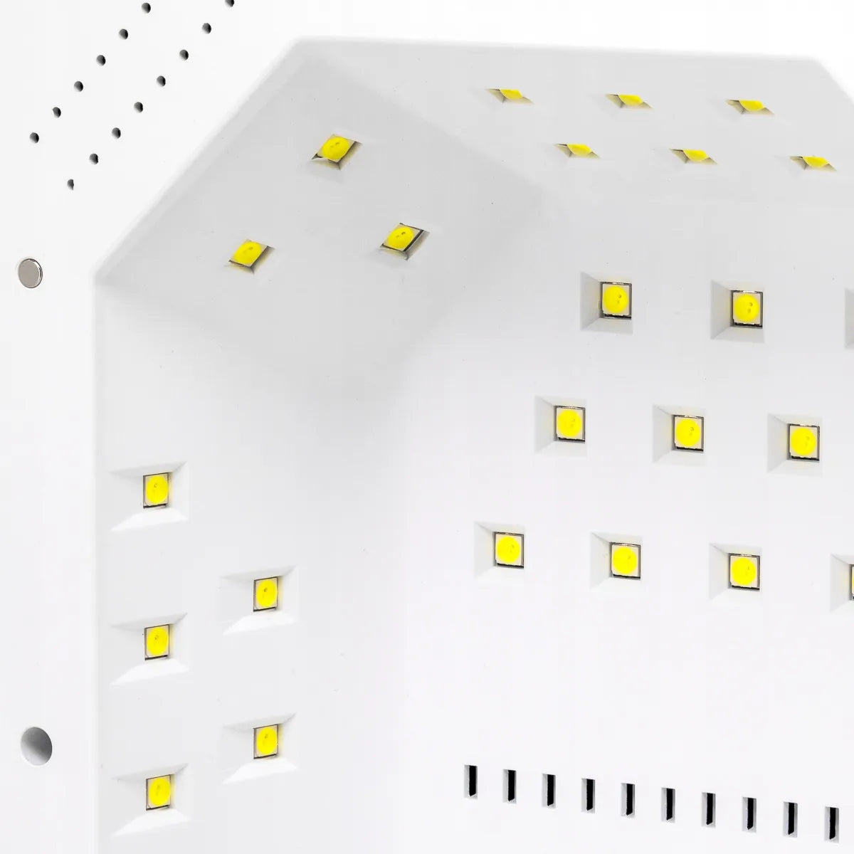 Belaidė UV LED nagų lempa su veidrodiniu dugnu 72W