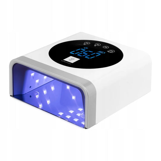 Belaidė UV LED nagų lempa su veidrodiniu dugnu 72W