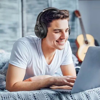 Belaidės ausinės FEEGAR Mello ant ausų 65 val. Bluetooth 5.3 mikrofonas 6EQ