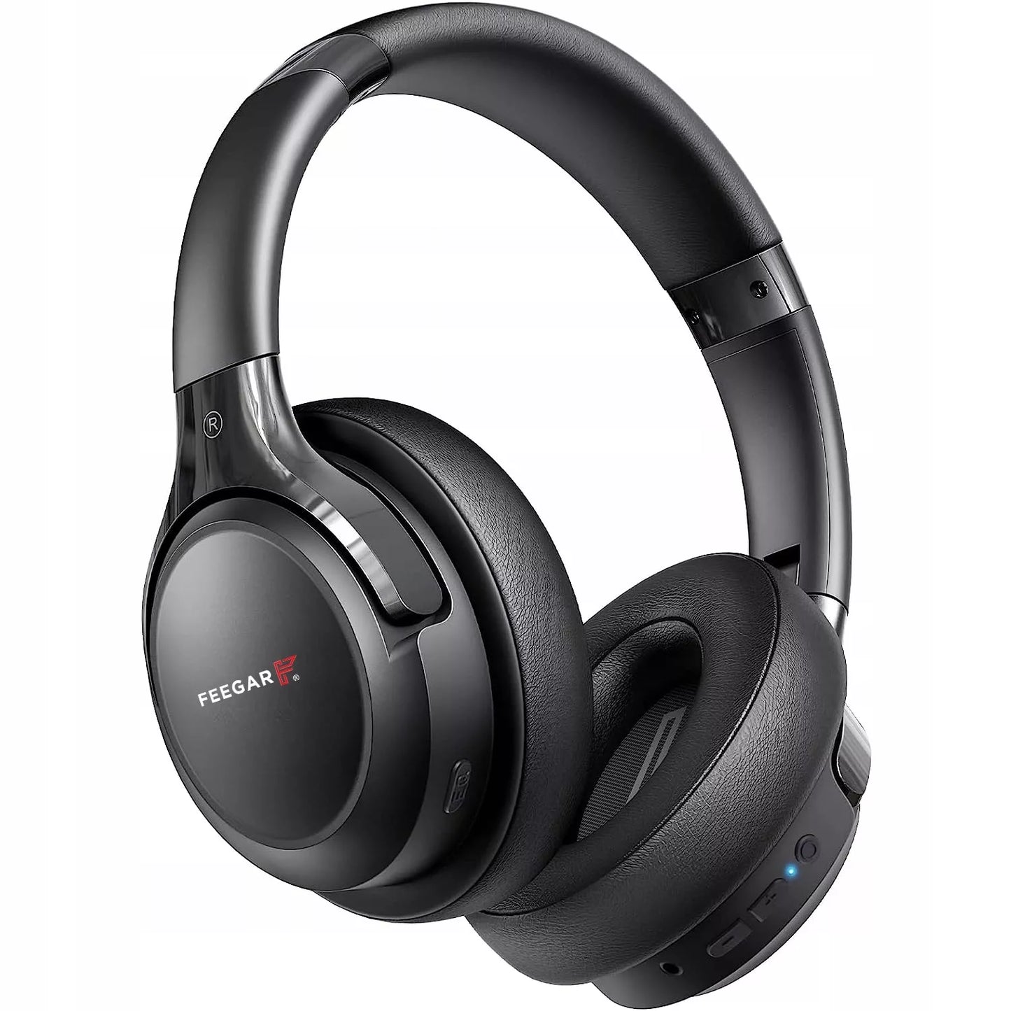 Belaidės ausinės FEEGAR Mello ant ausų 65 val. Bluetooth 5.3 mikrofonas 6EQ