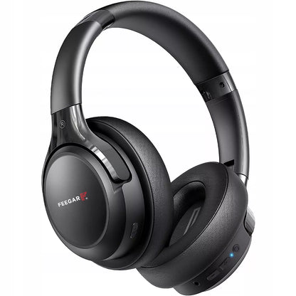 Belaidės ausinės FEEGAR Mello ant ausų 65 val. Bluetooth 5.3 mikrofonas 6EQ