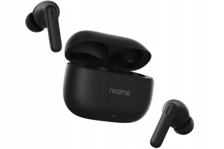 Belaidės ausinės REALME Buds T310 Bluetooth 5.4 ANC juodos