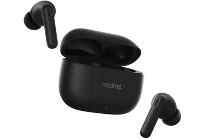 Belaidės ausinės REALME Buds T310 Bluetooth 5.4 ANC juodos
