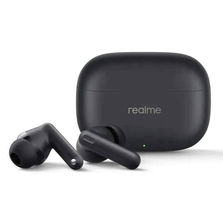 Belaidės ausinės REALME Buds T310 Bluetooth 5.4 ANC juodos