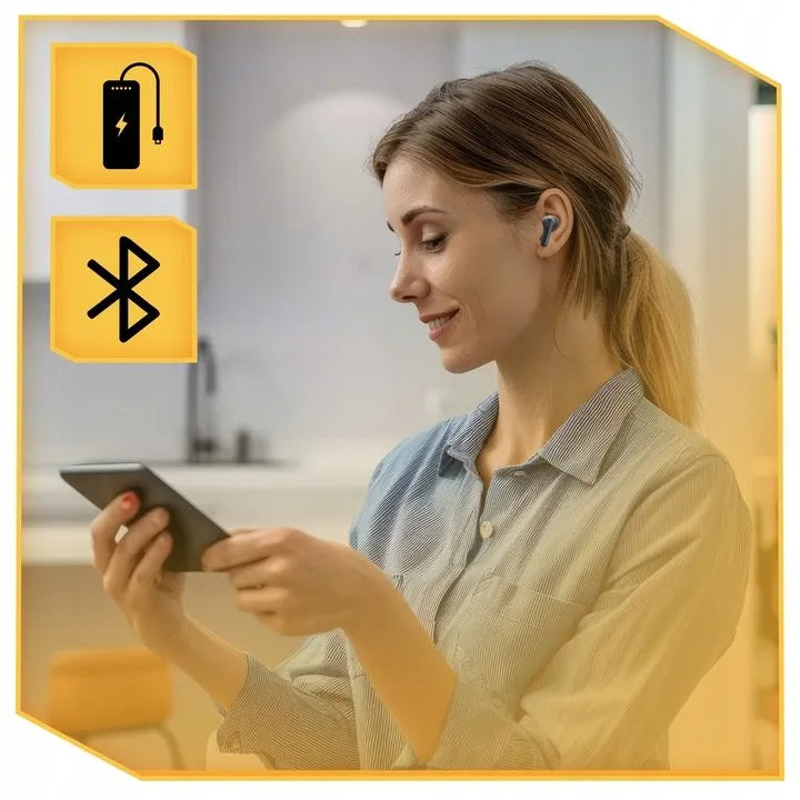 Belaidės ausinės REALME Buds T310 Bluetooth 5.4 ANC juodos