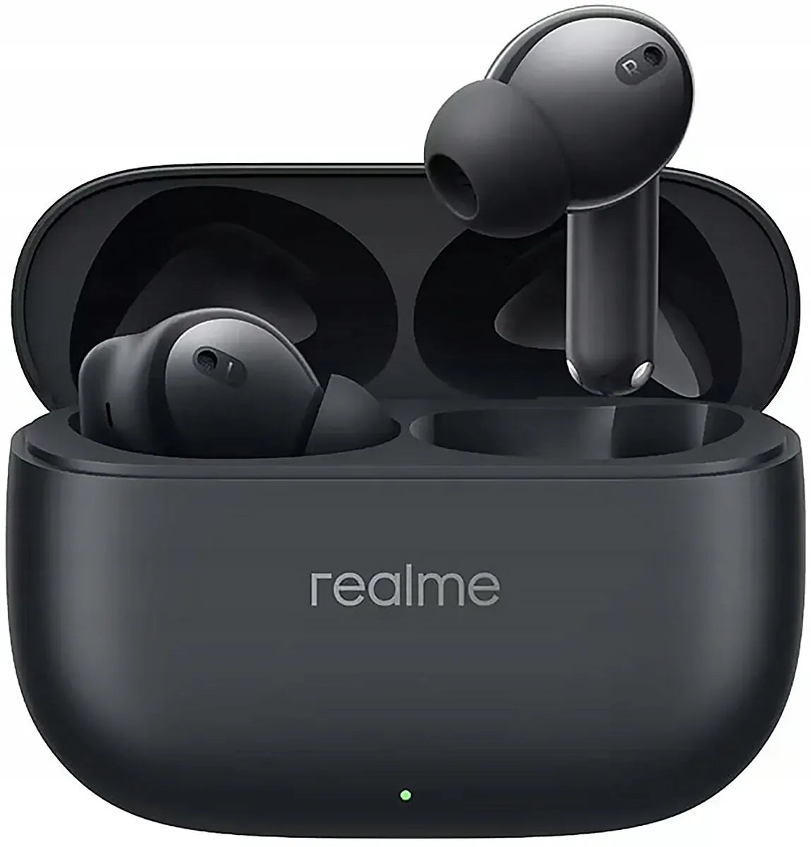 Belaidės ausinės REALME Buds T310 Bluetooth 5.4 ANC juodos