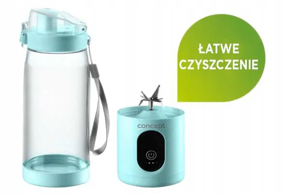 Belaidis asmeninis kokteilių plaktuvas Concept FitMaker SM4002, šviesiai mėlynas