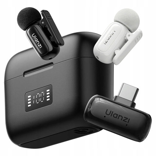 Belaidis atlapo mikrofonas Ulanzi A200 USB-C, skirtas Android ir iOS telefonams