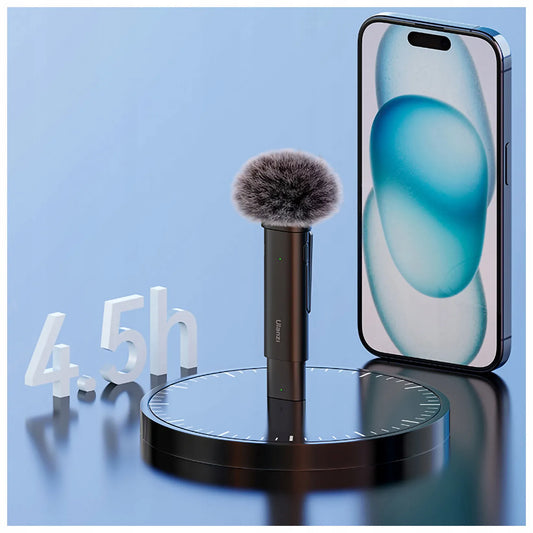 Belaidis atlapo mikrofonas Ulanzi WM-10, skirtas iPhone 14 13 12 BLUETOOTH