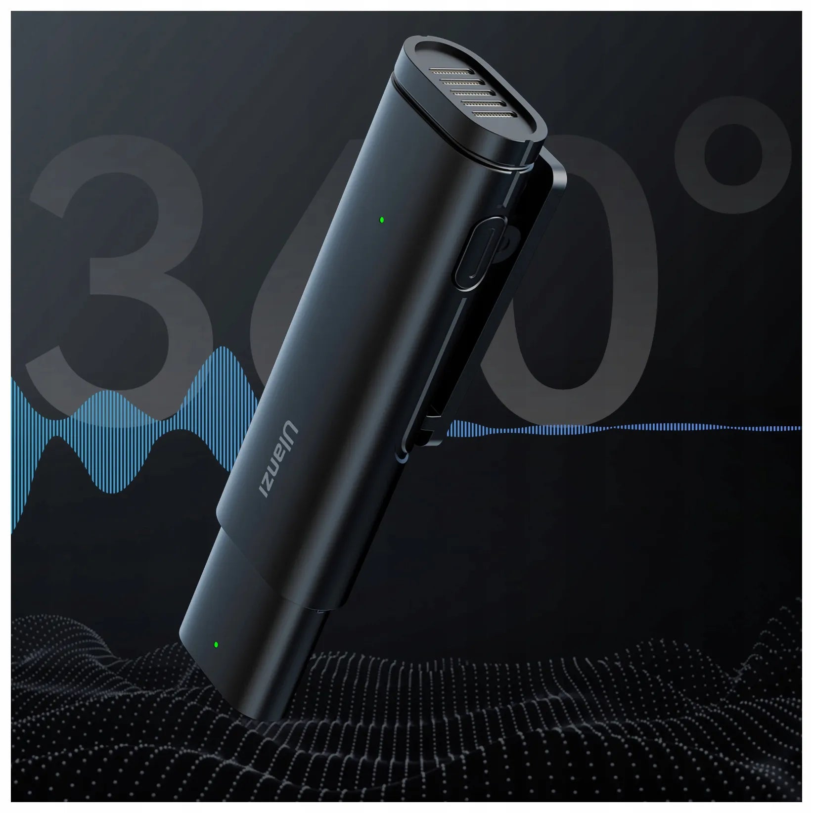 Belaidis atlapo mikrofonas Ulanzi WM-10, skirtas iPhone 14 13 12 BLUETOOTH