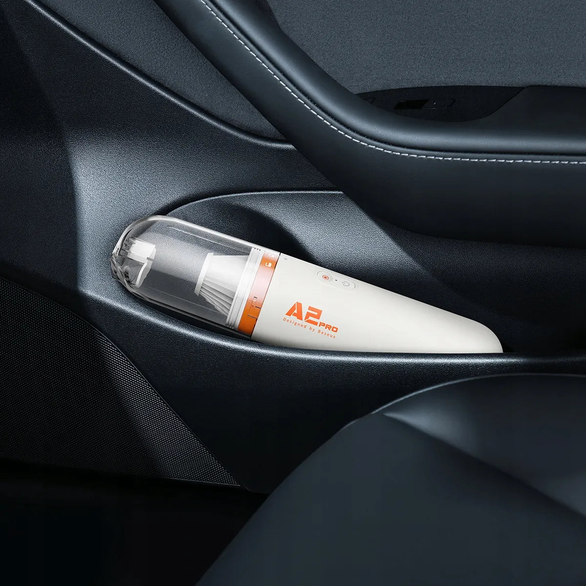 Belaidis automobilinis dulkių siurblys Baseus A2Pro, 6000Pa, 80W su HEPA filtru