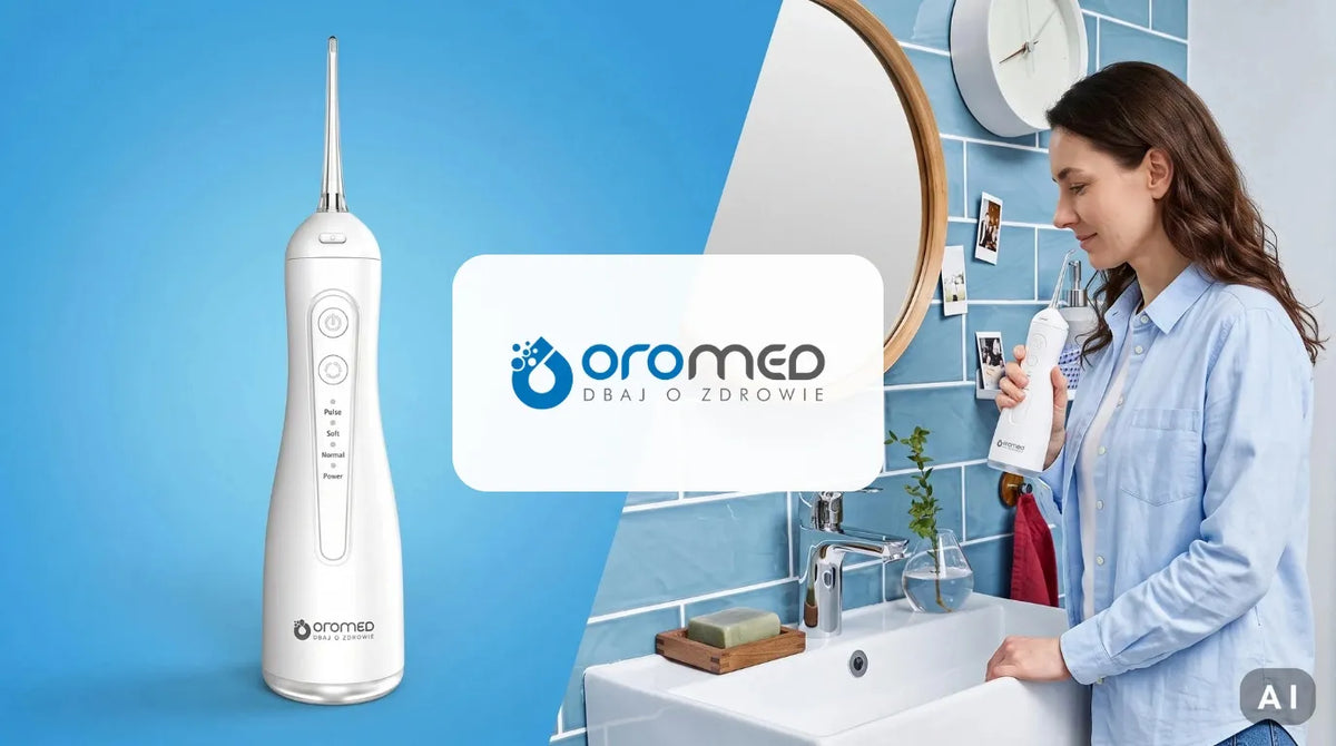 Belaidis dantų irigatorius „Oromed ORO-DENT CLEANER WHITE“, 4 režimai