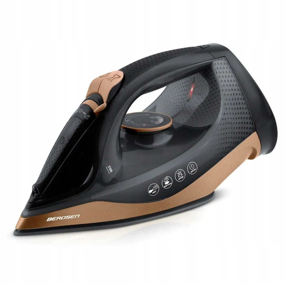 Belaidis garų lygintuvas Berdsen BD-333, 2600 W, keraminis padas