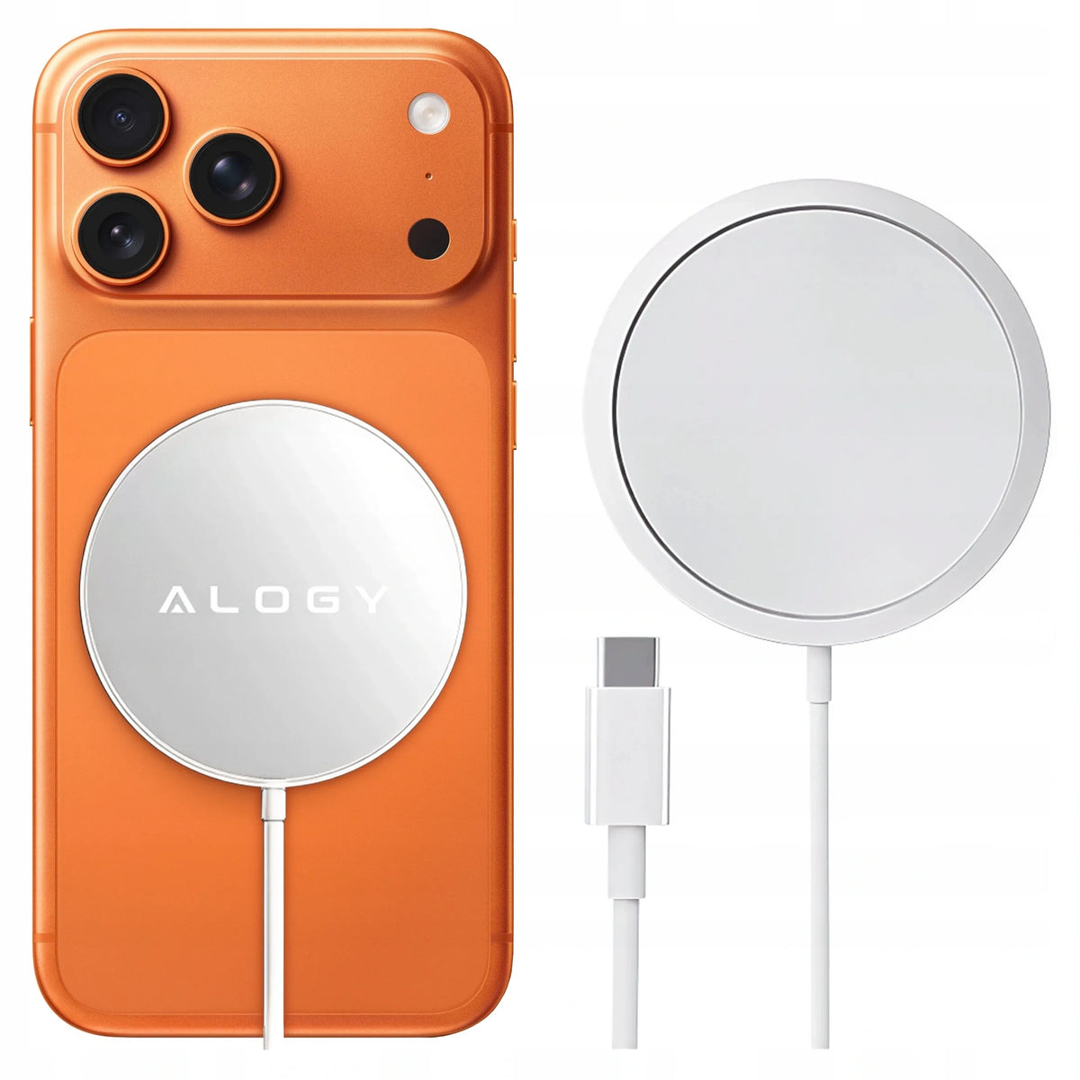 BELAIDIS INDUKCINIS QI MagSafe 15 W ĮKROVIKLIS TELEFONUI iPhone