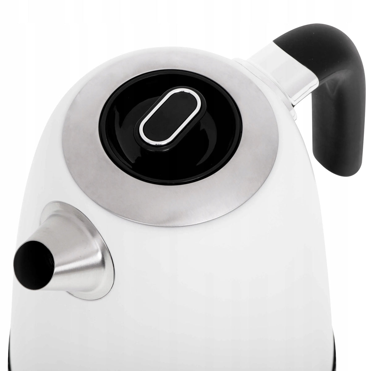 Belaidis metalinis elektrinis virdulys Adler AD1295 White, 1,7 l, 2200 W, su temperatūros reguliavimu