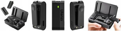 Belaidis mikrofonas ULANZI A100 USB-C minijack 3.5mm, skirtas iPhone 16 15 Pro