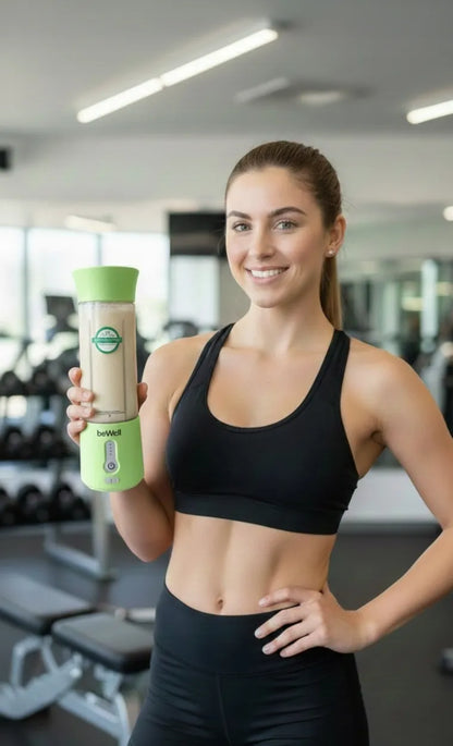 Belaidis nešiojamasis trintuvas beWell Plus, 500 ml, USB įkrovimas