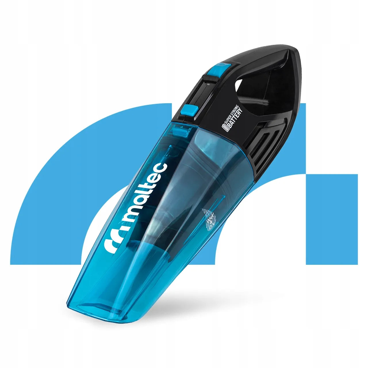 Belaidis rankinis dulkių siurblys Maltec CYCLONE Wet&Dry 500 12w1