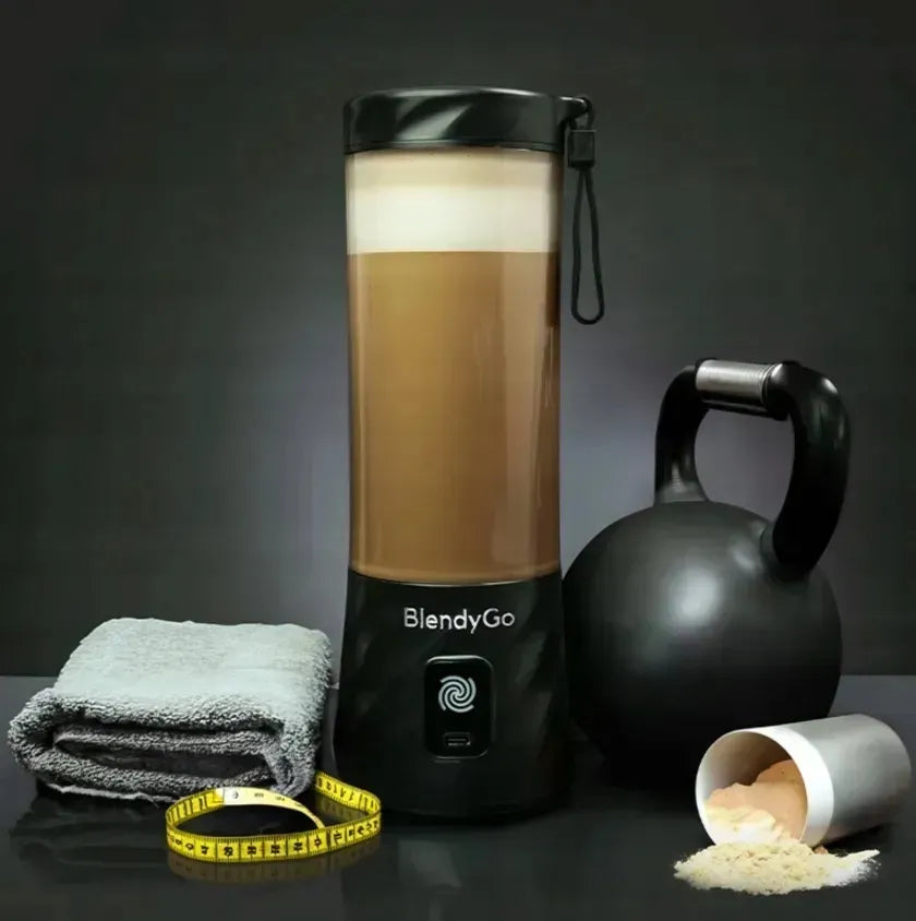 Belaidis trintuvas BlendyGo 3, juodas, USB