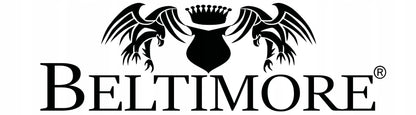 „Beltimore“ didelė vyriška odinė piniginė ir diržas – rinkinys