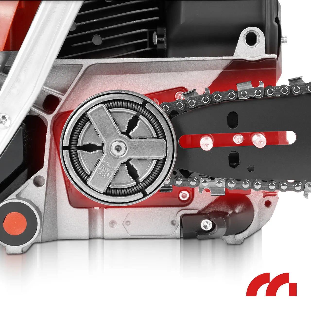 Benzininis grandininis pjūklas Maltec MasterCut5700W 5,7 AG su priedų rinkiniu