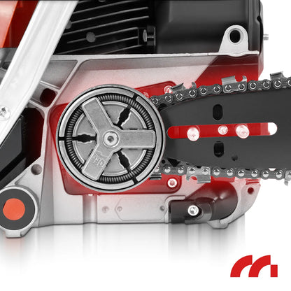 Benzininis grandininis pjūklas Maltec MasterCut5700W 5,7 AG su priedų rinkiniu